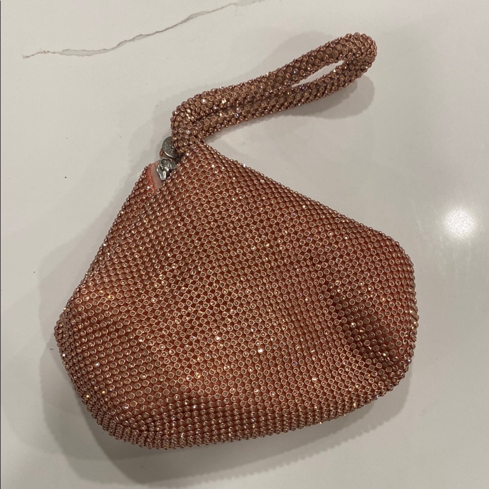 Elegant Crystal-Embellished Evening Bag